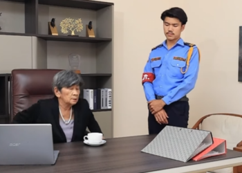 D2201131 เป นแค ยามกล าด งไงข นเส ยงก บท านประธาน (ละครส น) สกายฟ part2