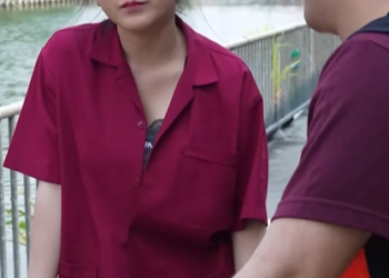 D2801003 ญหล นท สาวโรงงานก บหน มว นมอเตอร ไซค part2